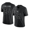 A.Cardinals #25 Zaven Collins Player Black RFLCTV Limited Home Game Gdoa Stitched Jerseys