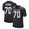 NY.Jets #70 Armand Membou Player Stealth Black Home Game Gdoa Stitched Jerseys