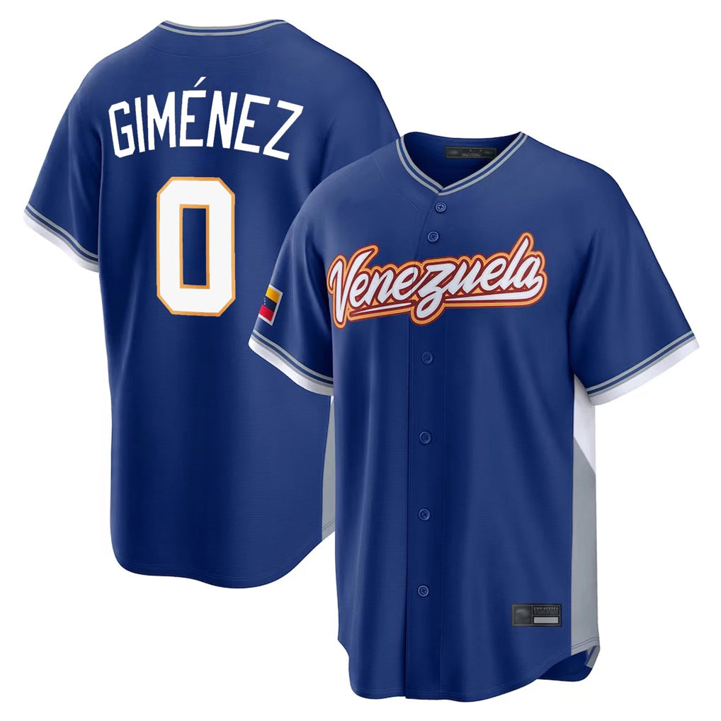 T.Blue Jays #0 Andres Gimenez Player Royal 2026 World Series Classic Limited Fdoa Stitched Jerseys