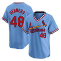 St. Louis Cardinals #48 Ivan Herrera Player Light Blue City Connect Home T-shirt Fdoa Stitched Jerseys