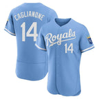 KC.Royals #14 Jac Caglianone Player Light Blue Alt Limited Elite Home Gdoa Stitched Jerseys