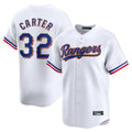 T.Rangers #32 Evan Carter Player Gold Collection Limited Edition White Fdoa Stitched Jerseys