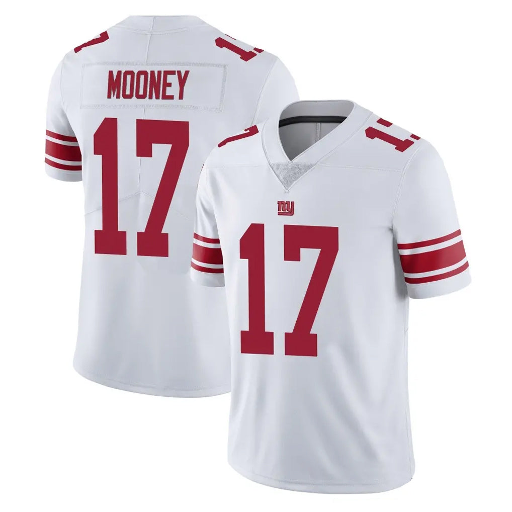 NY.Giants #17 Darnell Mooney Player White Limited Vapor Untouchable Home Game Gdoa Stitched Jerseys
