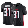A.Falcons #31 Xavier Watts Player Black Vapor F.U.S.E. Limited Home Game Gdoa Stitched Jerseys