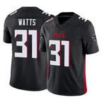 A.Falcons #31 Xavier Watts Player Black Vapor F.U.S.E. Limited Home Game Gdoa Stitched Jerseys