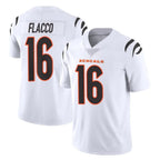 C.Bengals #16 Joe Flacco Player White Vapor Untouchable Limited Home Game Gdoa Stitched Jerseys