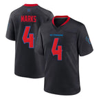 H.Texans #4 Woody Marks Player Navy 2nd Alternate Home Game Gdoa Stitched Jerseys