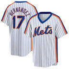 NY.Mets #17 Keith Hernandez Player White Cooperstown Collection T-shirt Home Fdoa Stitched Jerseys