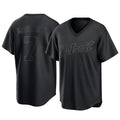 D.Tigers #7 Kevin McGonigle Player Black T-shirt Home Game Gdoa Stitched Jerseys