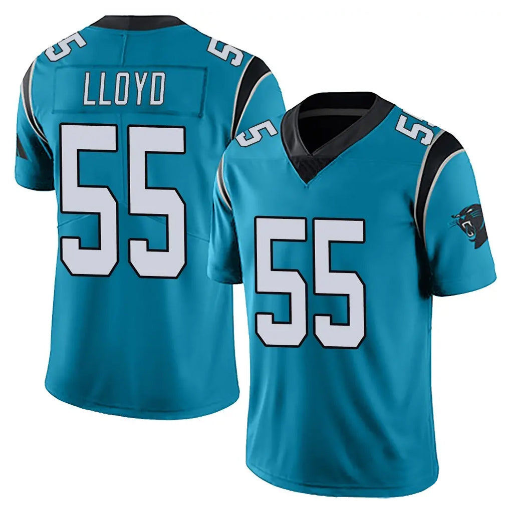 C.Panthers #55 Devin Lloyd Player Blue Vapor Untouchable Limited Game Gdoa Stitched Jerseys