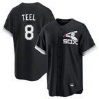 C.White Sox #8 Kyle Teel Player Black Spring Training Game Gdoa Stitched Jerseys