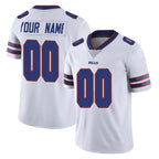 Custom B.Bills White Vapor Untouchable Limited Any Name & Numbers Gdoa Stitched Jerseys