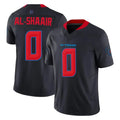 H.Texans #0 Azeez Al-Shaair Player Navy Limited 2nd Alternate Vapor F.U.S.E. Home Game Gdoa Stitched Jerseys
