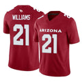 A.Cardinals #21 Garrett Williams Player Cardinal Vapor F.U.S.E. Limited Home Game Gdoa Stitched Jerseys
