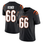 C.Bengals #66 Dalton Risner Player Black Vapor Untouchable Limited Home Game Gdoa Stitched Jerseys