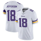 M.Vikings #18 Justin Jefferson Player White Limited Vapor Untouchable Home Game Gdoa Stitched Jerseys