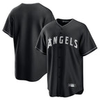LA.Angels ## Angels Blank Player Black Lights Out Fashion T-shirt Fdoa Stitched Jerseys