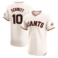SF.Giants #10 Casey Schmitt Player Cream Home Limited Elite Fdoa Stitched Jerseys