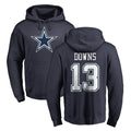 D.Cowboys #13 Caleb Downs Player Navy Pullover Hoodies Limited Gdoa Stitched Jerseys
