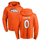 D.Broncos #0 Jonathon Cooper Player Orange Pullover Hoodie Limited Gdoa Stitched Jerseys