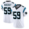 C.Panthers #59 Luke Kuechly Player White Vapor F.U.S.E. Limited Home Game Gdoa Stitched Jerseys
