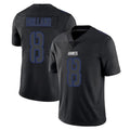 NY.Giants #8 Jevon Holland Player Black Impact Limited Home Game Gdoa Stitched Jerseys