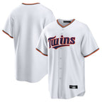 M.Twins ## Twins Blank Player White Game Home Fdoa Stitched Jerseys