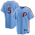 P.Phillies #5 Bryson Stott Player Light Blue Home Limited Game Fdoa Stitched Jerseys