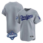 LA.Dodgers ## Dodgers Blank Player Gray Limited Home World Series Meet Fdoa Stitched Jerseys