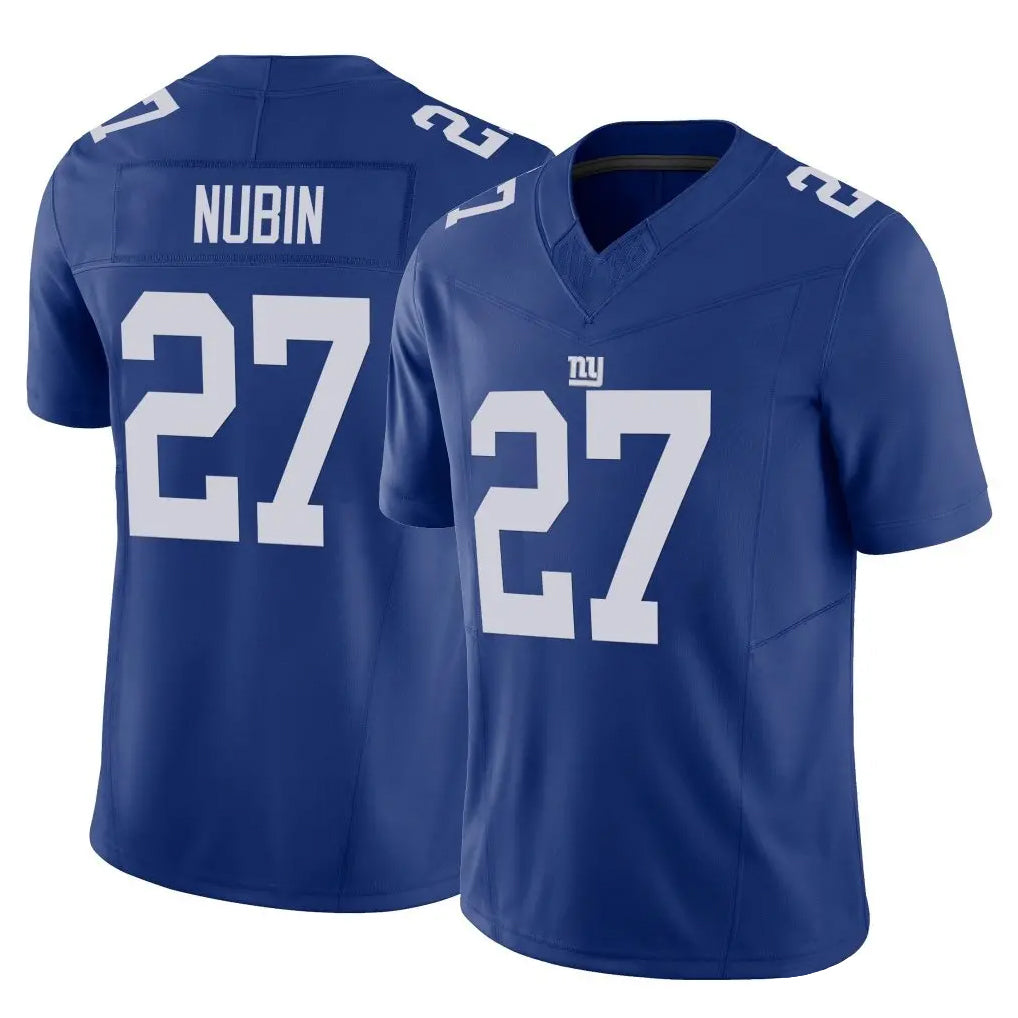 NY.Giants #27 Tyler Nubin Player Royal Limited Vapor F.U.S.E. Home Game Gdoa Stitched Jerseys