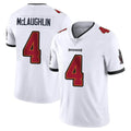 TB.Buccaneers #4 Chase McLaughlin Player White Limited Vapor Untouchable Home Game Gdoa Stitched Jerseys