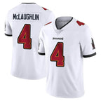 TB.Buccaneers #4 Chase McLaughlin Player White Limited Vapor Untouchable Home Game Gdoa Stitched Jerseys