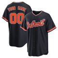Custom D.Tigers Navy Home Game Any Name & Number Gdoa Stitched Jerseys