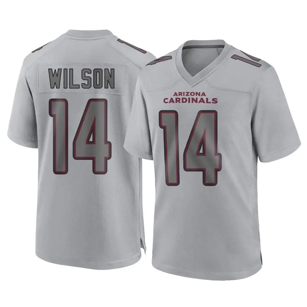 A.Cardinals #14 Michael Wilson Player Gray Fashion Home Game Gdoa Stitched Jerseys