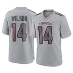 A.Cardinals #14 Michael Wilson Player Gray Fashion Home Game Gdoa Stitched Jerseys