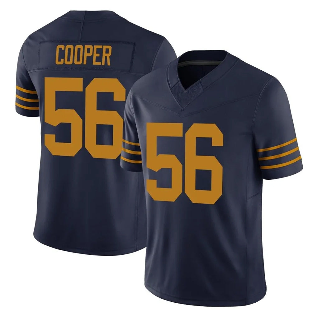 GB.Packers #56 Edgerrin Cooper Player Navy The 1923 Classic Vapor F.U.S.E. Home Game Gdoa Stitched Jerseys