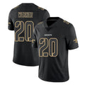 NO.Saints #20 Pete Werner Player Black Impact Limited Home Game Gdoa Stitched Jerseys