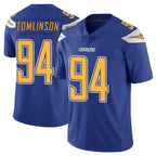 LA.Chargers #94 Dalvin Tomlinson Player Royal Limited Color Rush Vapor Untouchable Home Game Gdoa Stitched Jerseys