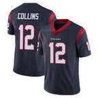 H.Texans #12 Nico Collins Player Navy Limited Vapor Untouchable Home Game Gdoa Stitched Jerseys