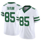 NY.Jets #85 Mason Taylor Player White Legacy Limited Vapor F.U.S.E. Home Game Gdoa Stitched Jerseys