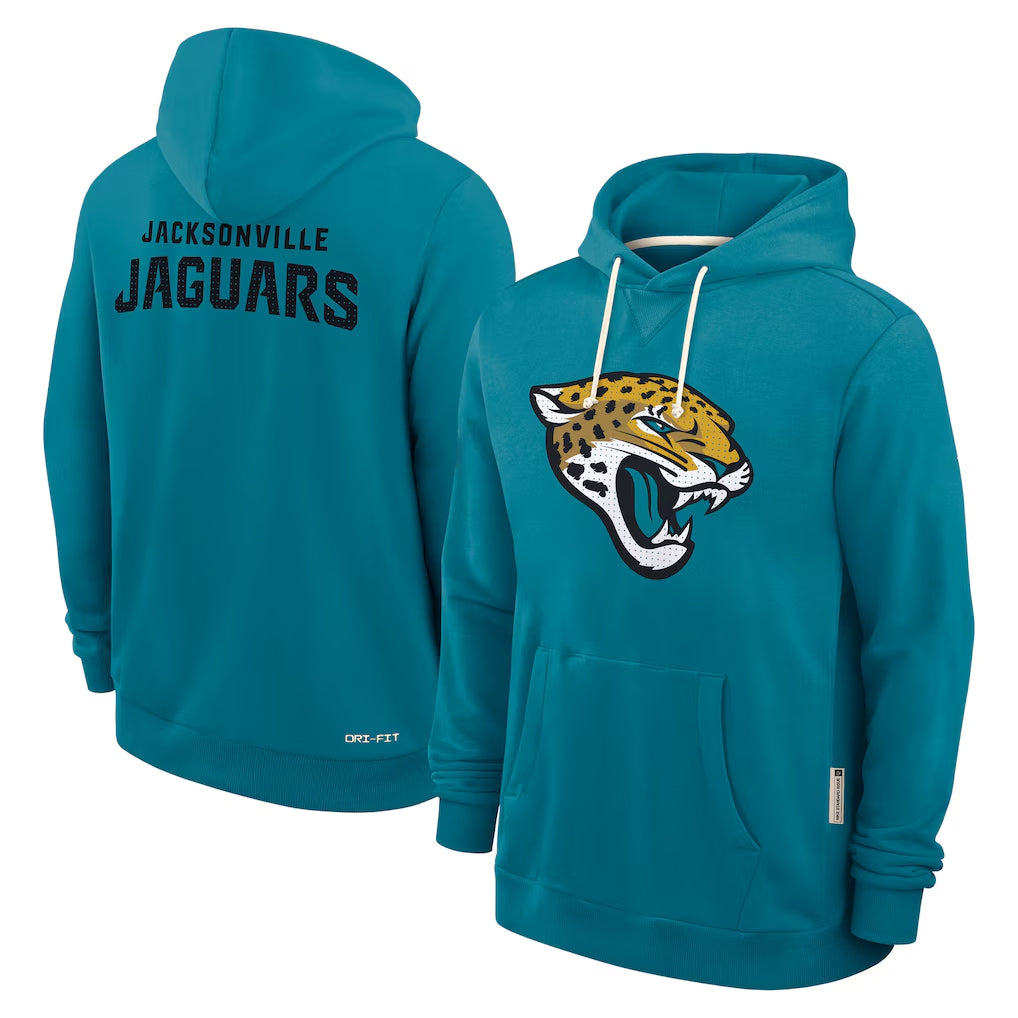 J.Jaguars ## Jaguars Blank Player Teal Home Game Pullover Hoodies Limited Gdoa Stitched Jerseys