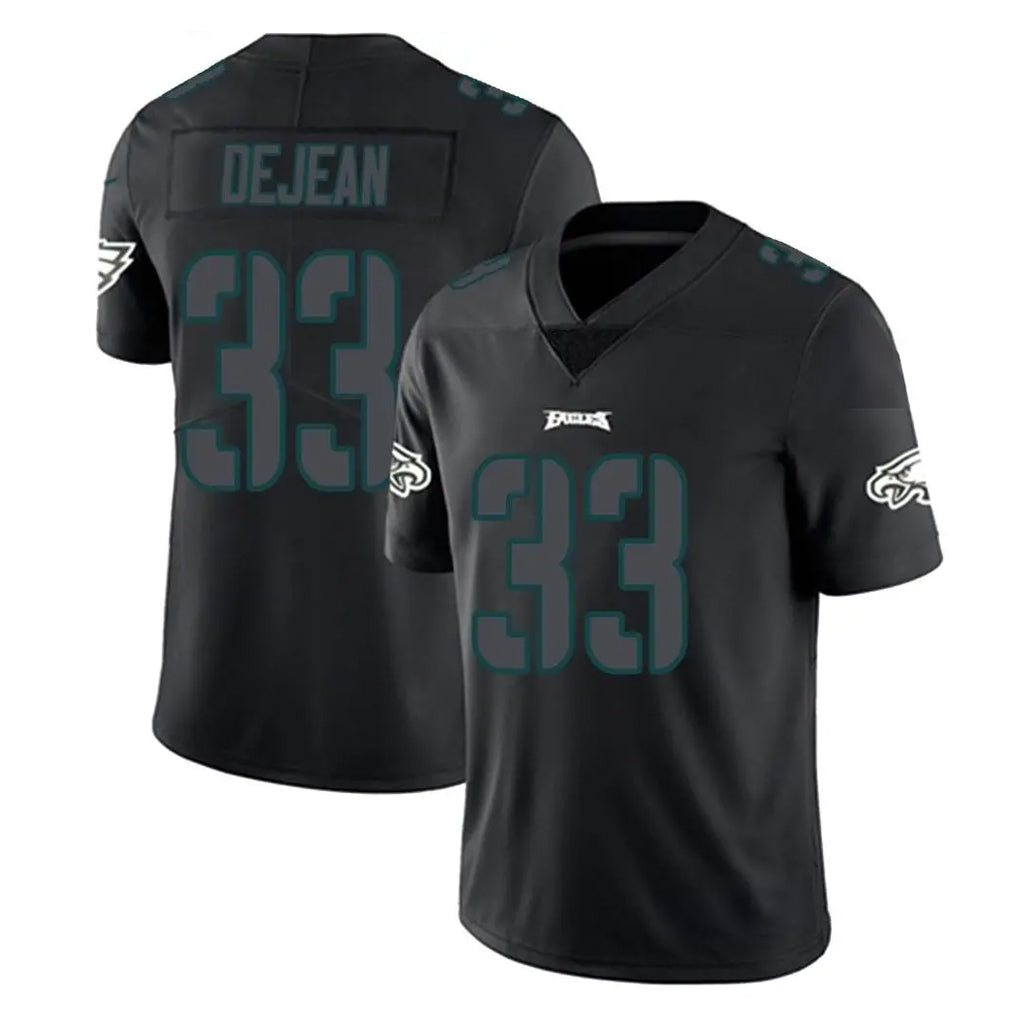 P.Eagles #33 Cooper DeJean Player Limited Black Impact Home Game Gdoa Stitched Jerseys