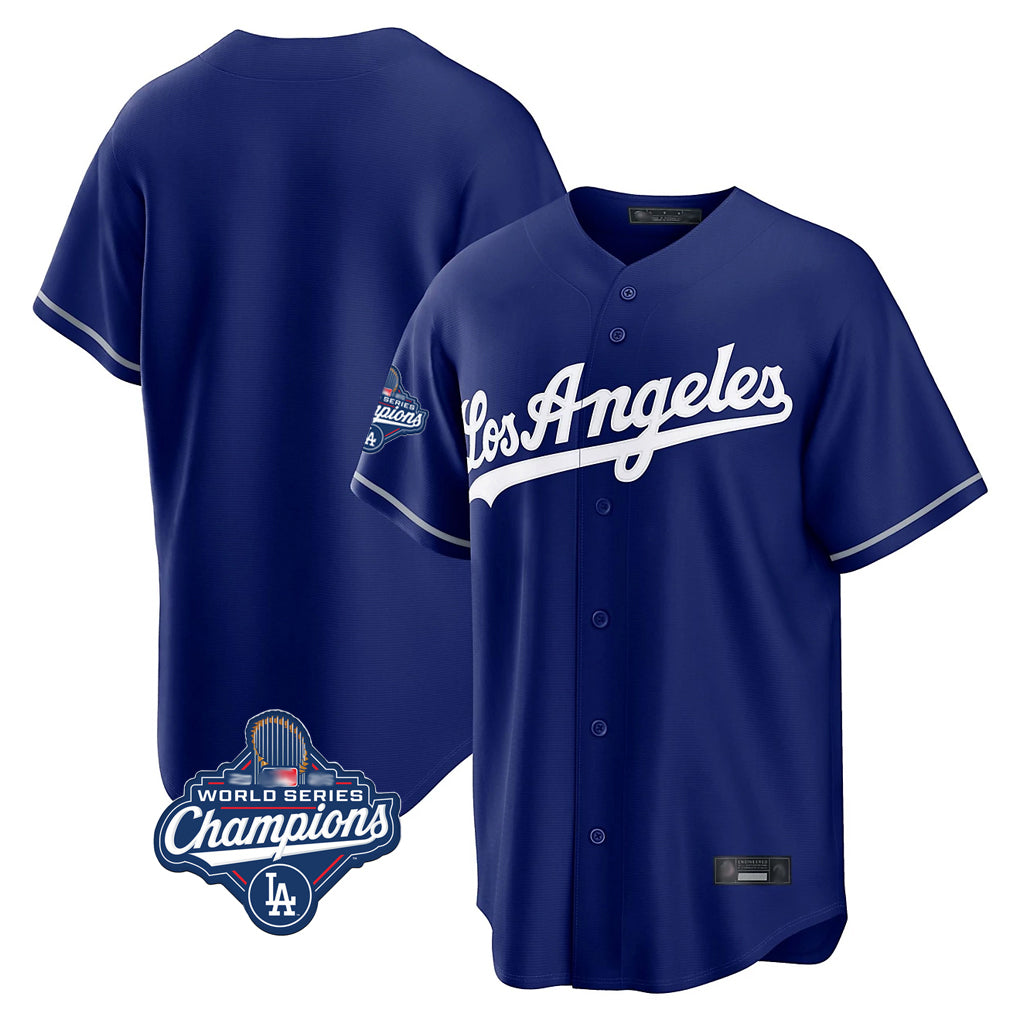 LA.Dodgers ## Dodgers Blank Player Royal Game World Series Meet Fdoa Stitched Jerseys