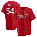 St. Louis Cardinals #54 Sonny Gray Player Red Home Game Fdoa Stitched Jerseys