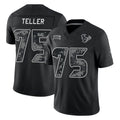 H.Texans #75 Wyatt Teller Player Black Limited 2026 Salute to Service Home Game Gdoa Stitched Jerseys