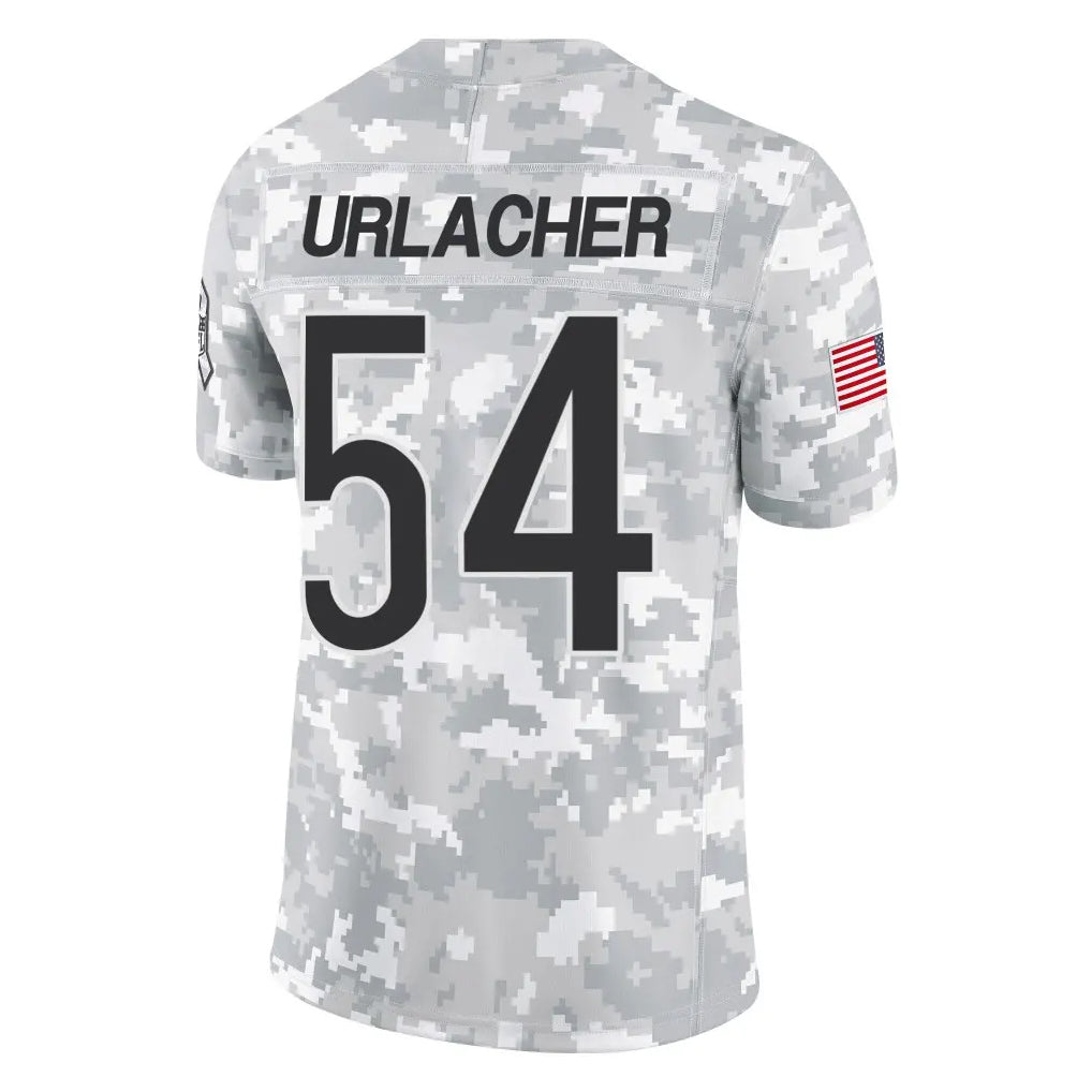 C.Bears #54 Brian Urlacher Player Arctic Camo Salute to Service Limited Gdoa Stitched Jerseys