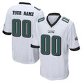 Custom P.Eagles White Home Game Any Name & Numbers Gdoa Stitched Jerseys