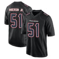 H.Texans #51 Will Anderson Jr. Player Black Fashion Home Game Gdoa Stitched Jerseys