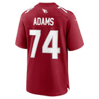 A.Cardinals #74 Isaiah Adams Player Cardinal Home Game Gdoa Stitched Jerseys