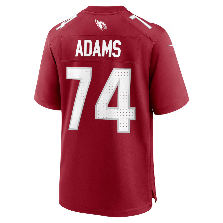 A.Cardinals #74 Isaiah Adams Player Cardinal Home Game Gdoa Stitched Jerseys